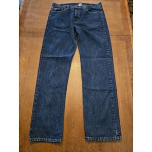 Faded Glory Men's Dark Wash Straight Leg Jeans 36x34
